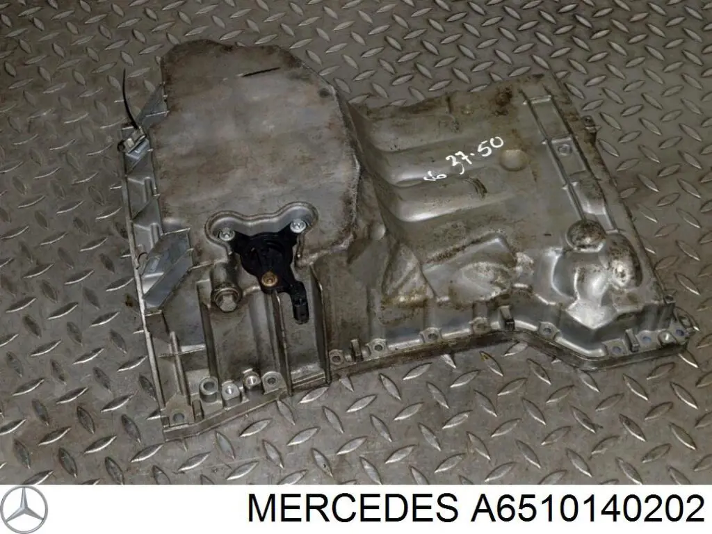 Do koszyka A6510140202 Mercedes Miska olejowa silnika, górna część