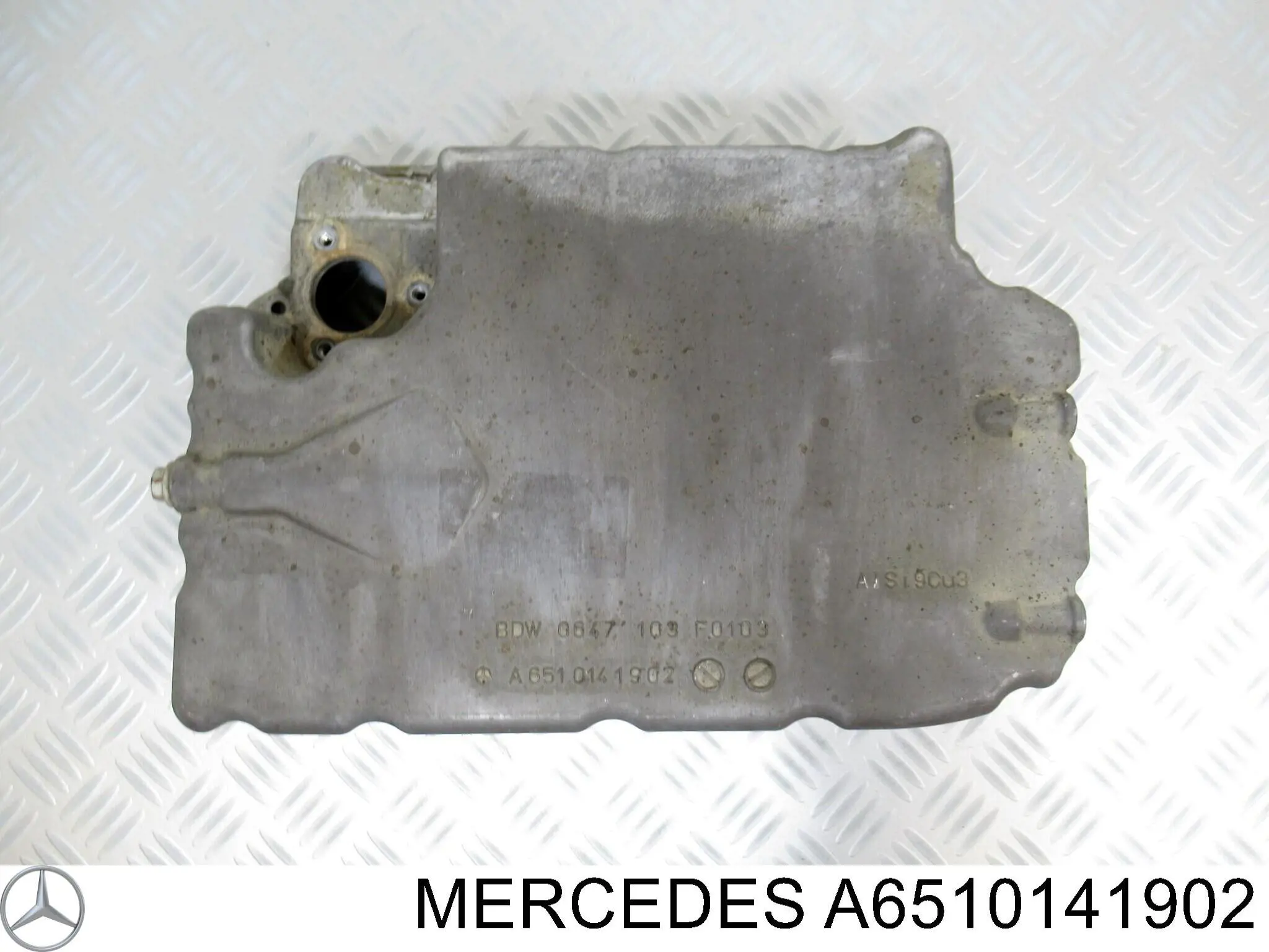 A6510141902 Mercedes Miska olejowa silnika, dolna część