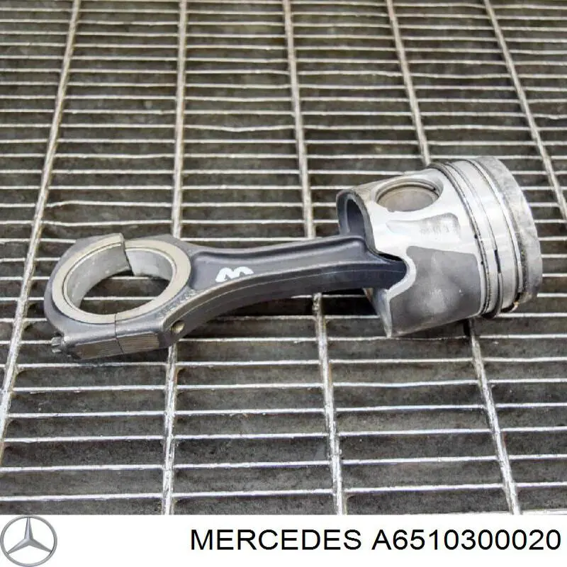 Korbowód tłoka silnika Mercedes A6510300020 cena, od 107,31 USD
