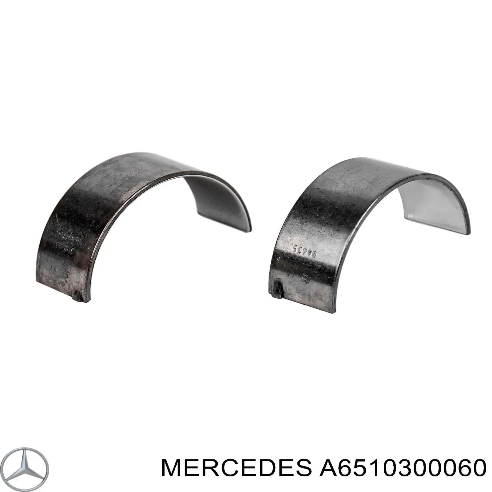 Panewki korbowodowe wału korbowego, zestaw, standardowe (STD) Mercedes A6510300060 cena, od 29,36 USD