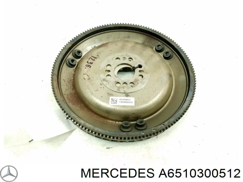 A6510300512 Mercedes Koło zamachowe silnika