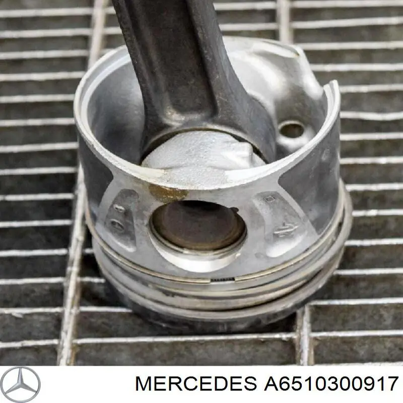 Do koszyka 6510303217 Mercedes Tłok, komplet do jednego cylindru, STD