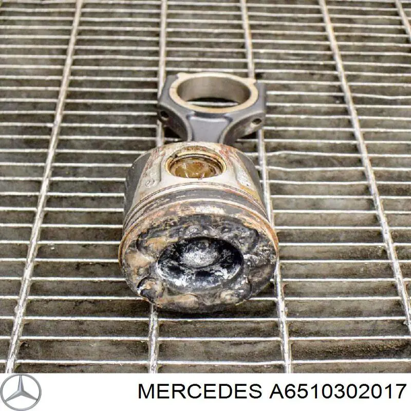 Do koszyka A6510302017 Mercedes Tłok, komplet do jednego cylindru, STD