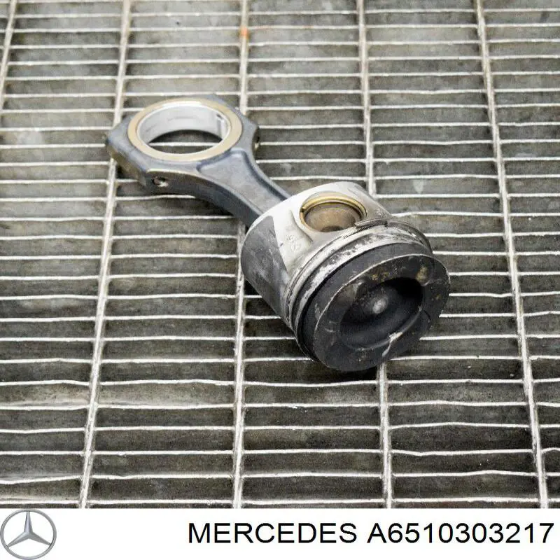 Do koszyka A6510303217 Mercedes Tłok, komplet do jednego cylindru, STD