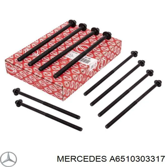 Tłok, komplet do jednego cylindru, STD Mercedes A6510303317 cena, od 110,79 USD