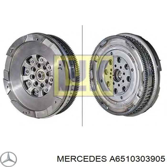 A6510303905 Mercedes Koło zamachowe silnika