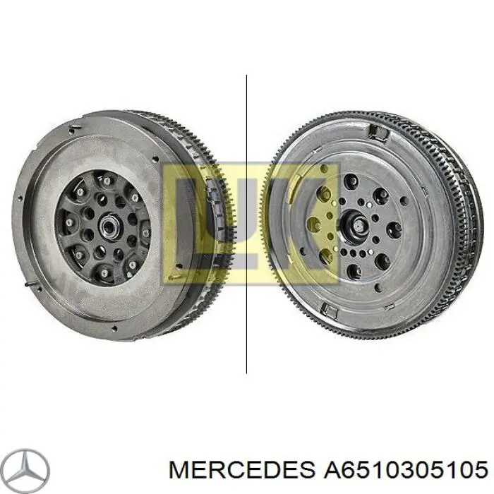 Do koszyka A6510305105 Mercedes Koło zamachowe silnika