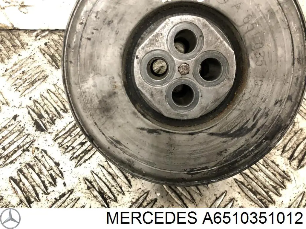 Koło pasowe wału korbowego do Mercedes ML/GLE  W166