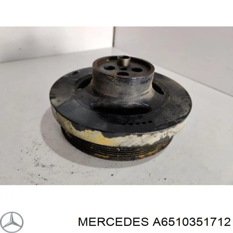 Koło pasowe wału korbowego do Mercedes ML/GLE  W166