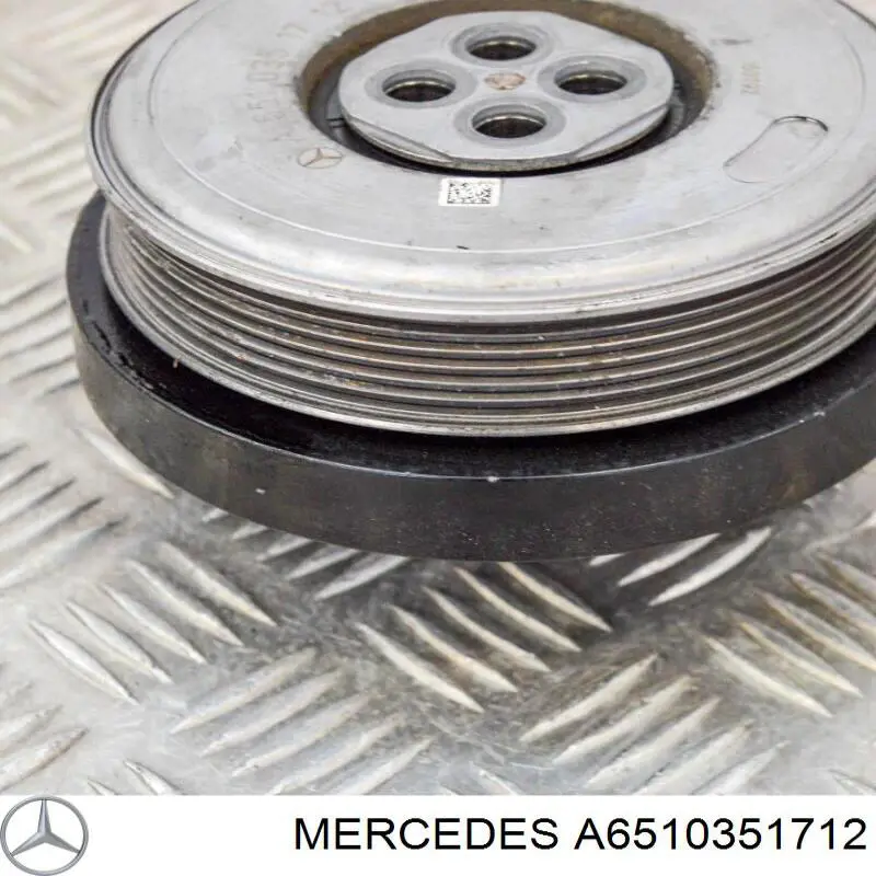  Koło pasowe wału korbowego Mercedes ML/GLE 