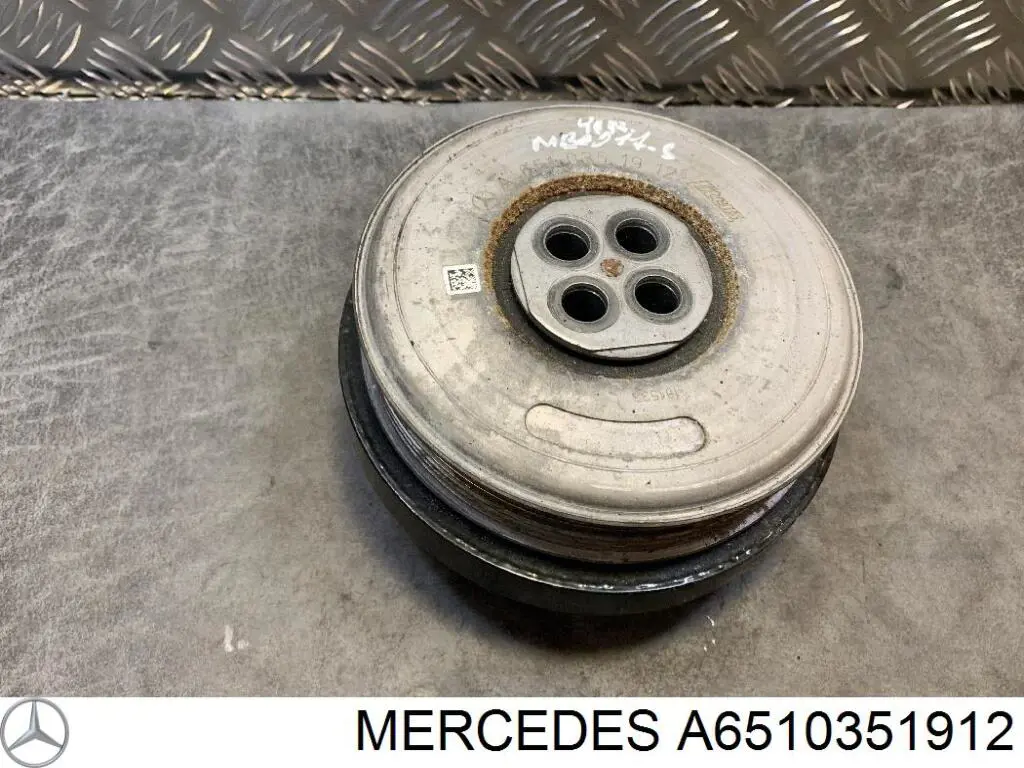 Do koszyka Koło pasowe wału korbowego Mercedes ML/GLE  W166