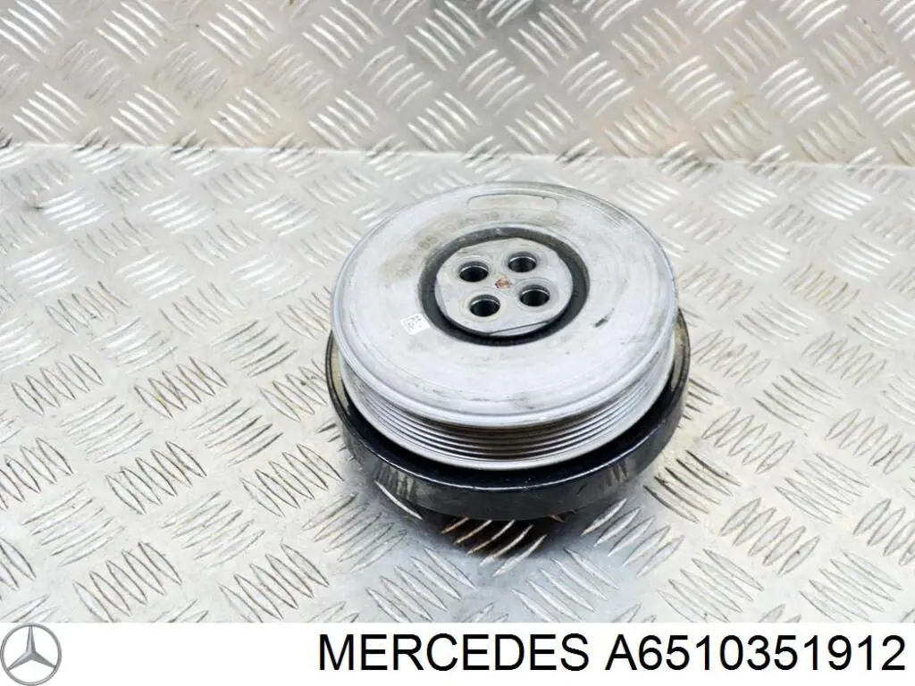  Koło pasowe wału korbowego Mercedes ML/GLE 