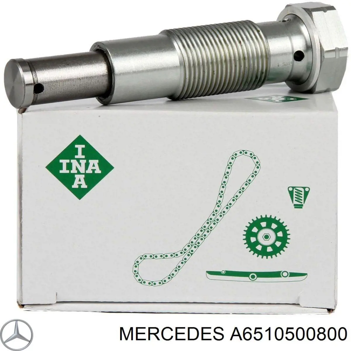 Do koszyka A6510500800 Mercedes Napinacz łańcucha rozrządu