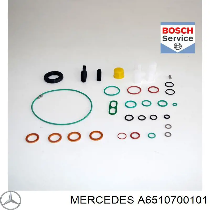 Pompa wtryskowa wysokiego ciśnienia A6510700101 Mercedes