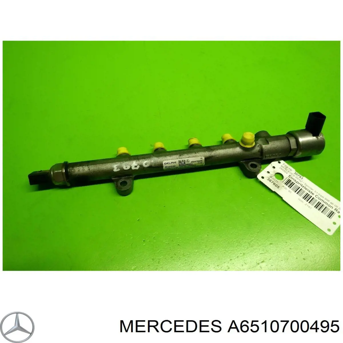 Rozdzielacz paliwa Mercedes A6510700495 cena, od 131,10 USD