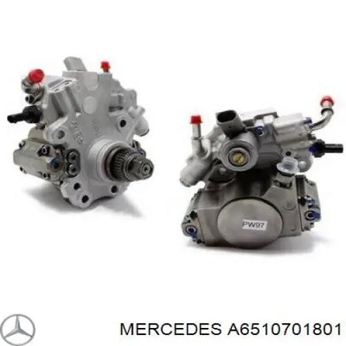 Pompa wtryskowa wysokiego ciśnienia Mercedes A6510701801 cena, od 237,91 USD