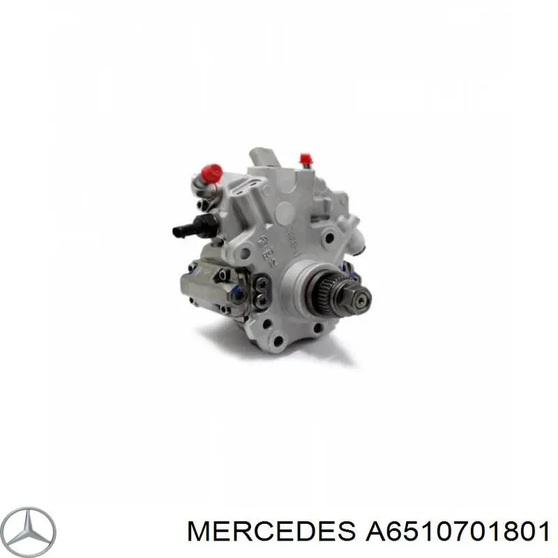 Pompa wtryskowa wysokiego ciśnienia A6510701801 Mercedes