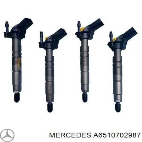 Wtryskiwacz paliwa Mercedes A6510702987 cena, od 163,45 USD