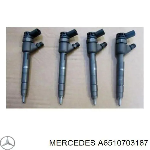 A6510703187 Mercedes Wtryskiwacz paliwa