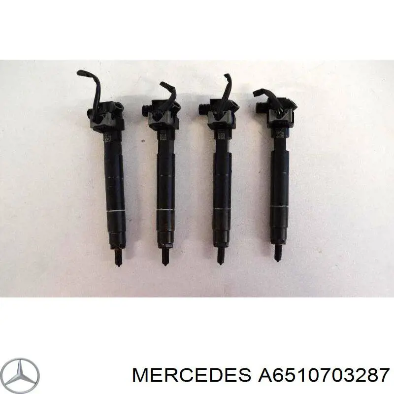 Wtryskiwacz paliwa Mercedes A6510703287 cena, od 238,36 USD