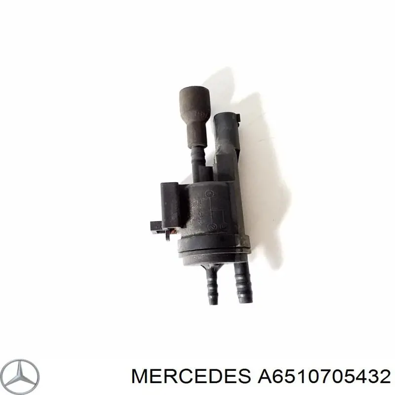 Rurka paliwa, zwrotna od wtryskiwaczy A6510705432 Mercedes