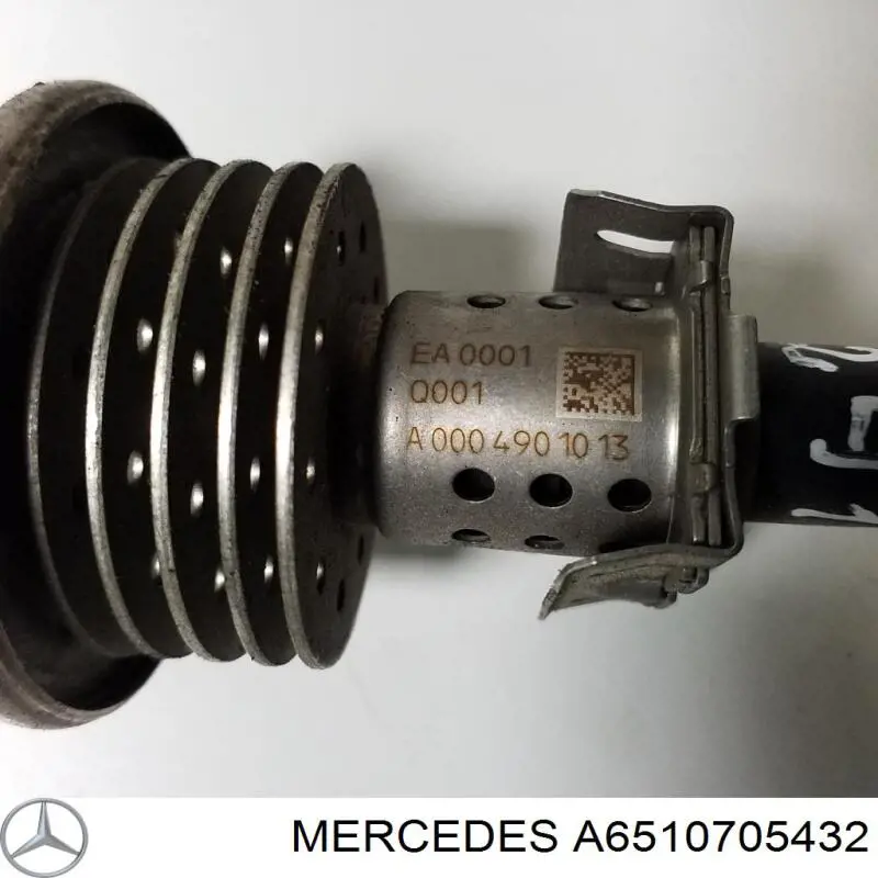Do koszyka A6510705432 Mercedes Rurka paliwa, zwrotna od wtryskiwaczy