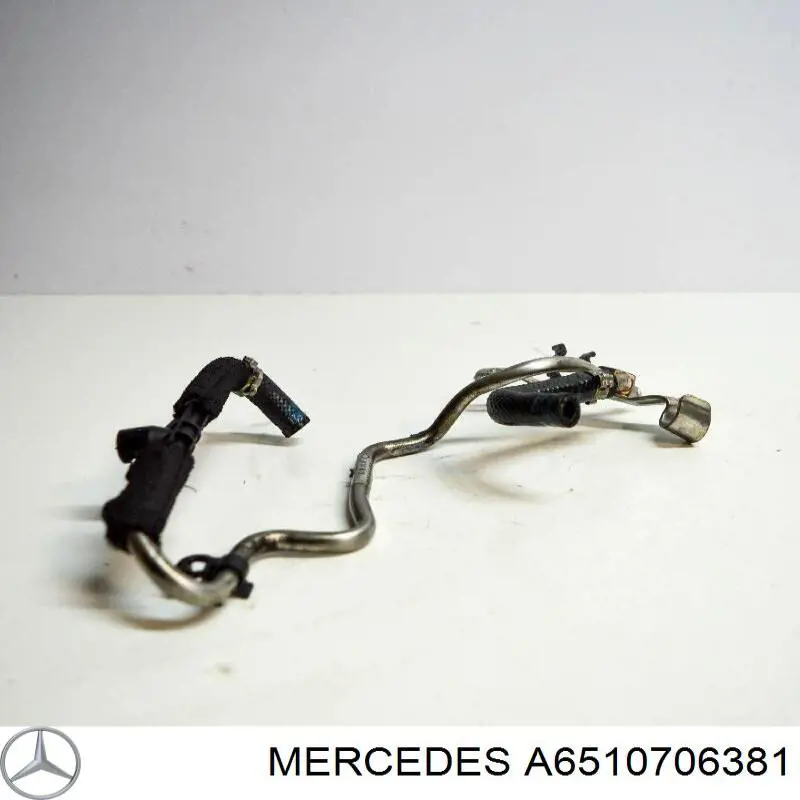 A6510706381 Mercedes Rurka paliwa, zwrotna od wtryskiwaczy