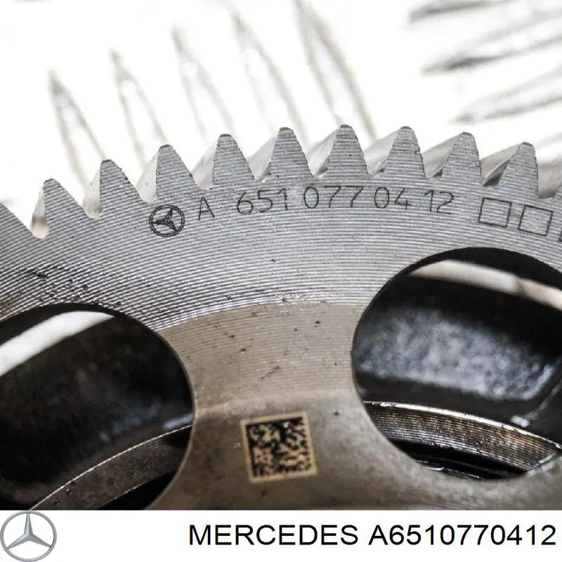 Do koszyka A6510770412 Mercedes Koło zębate walcowe pompy wtryskowej