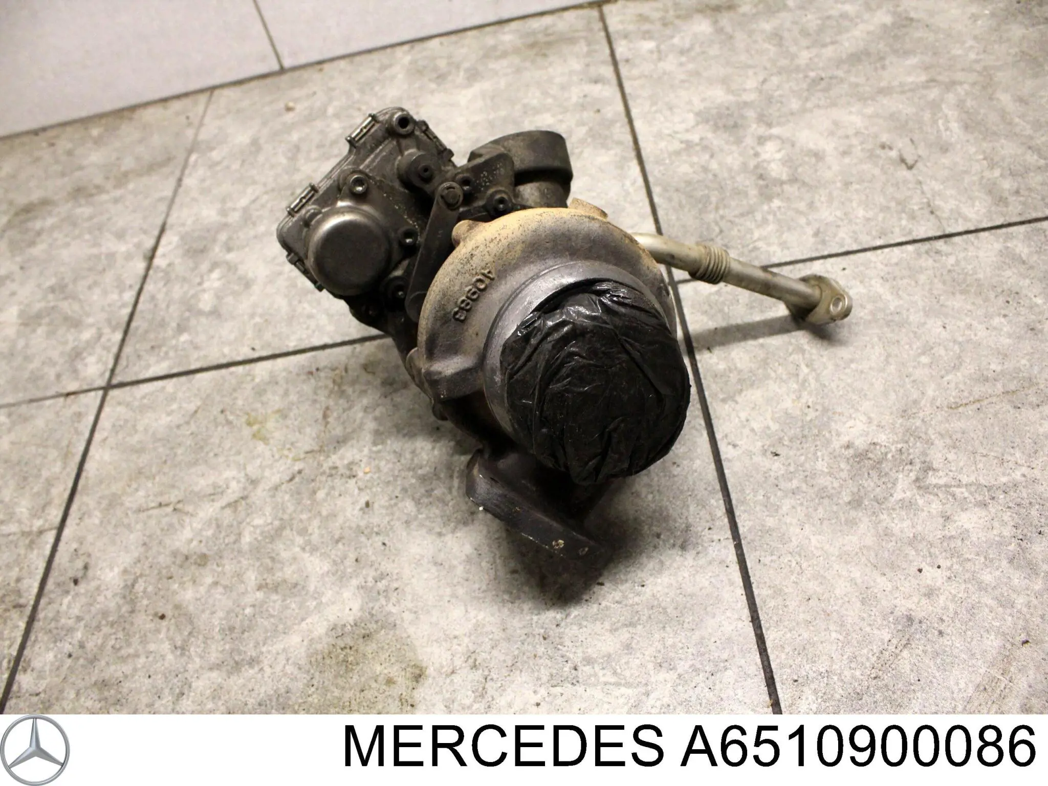 Do koszyka A6510900086 Mercedes Turbina