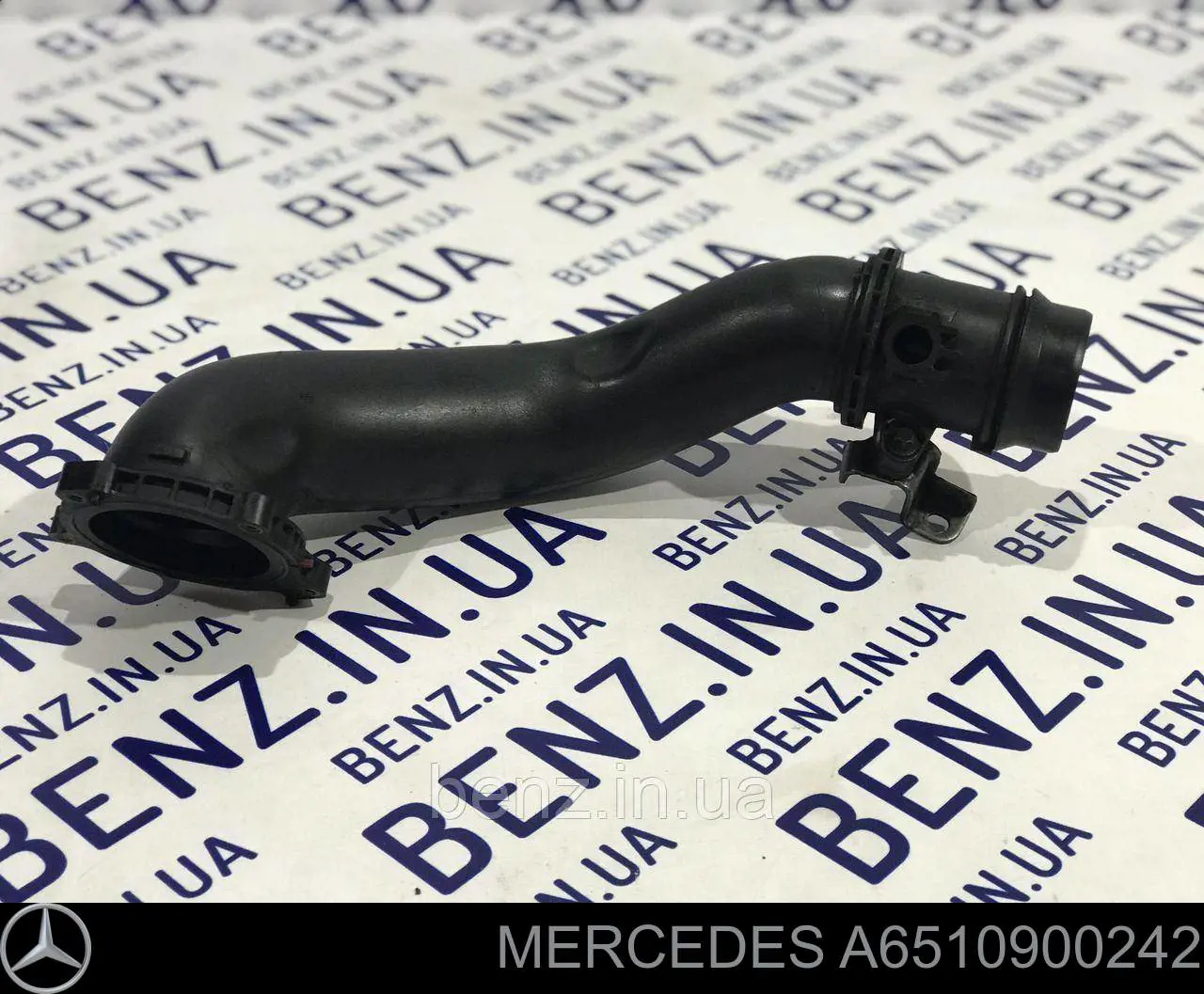 Przewód (króciec) intercoolera Mercedes A6510900242 cena, od 45,97 USD