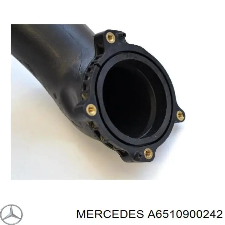 Do koszyka A6510900242 Mercedes Przewód (króciec) intercoolera