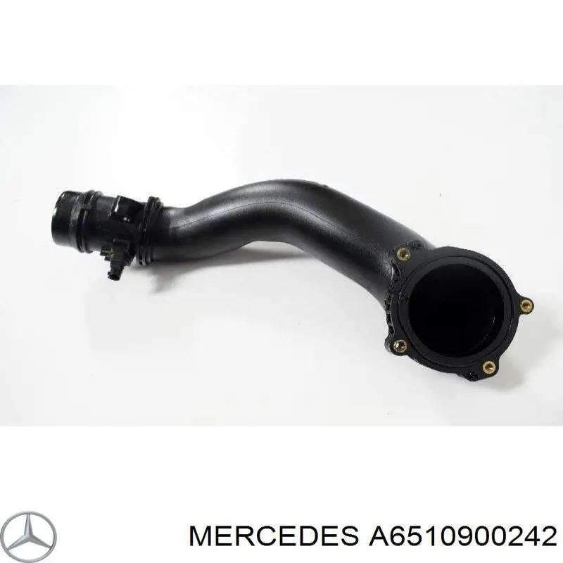 Przewód (króciec) intercoolera Mercedes A6510900242 cena, od 44,69 USD