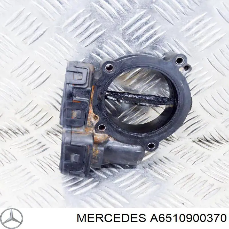 Do koszyka A6510900370 Mercedes Przepustnica, komplet