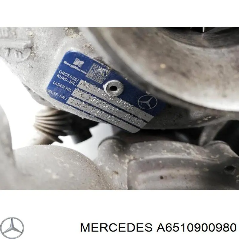 Turbina Mercedes A6510900980