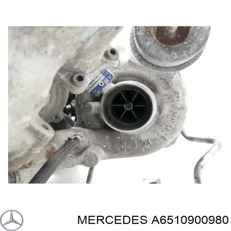 Do koszyka A6510900980 Mercedes Turbina