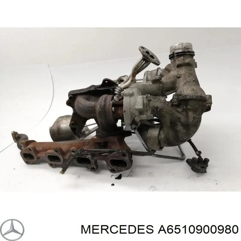 A6510900980 Mercedes Turbina