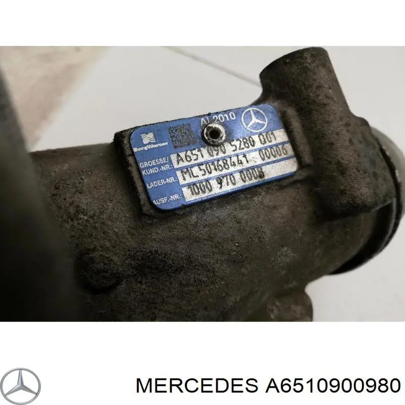 Turbina Mercedes A6510900980 cena, od 723,28 USD