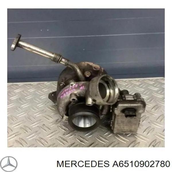 A6510902780 Mercedes Turbina