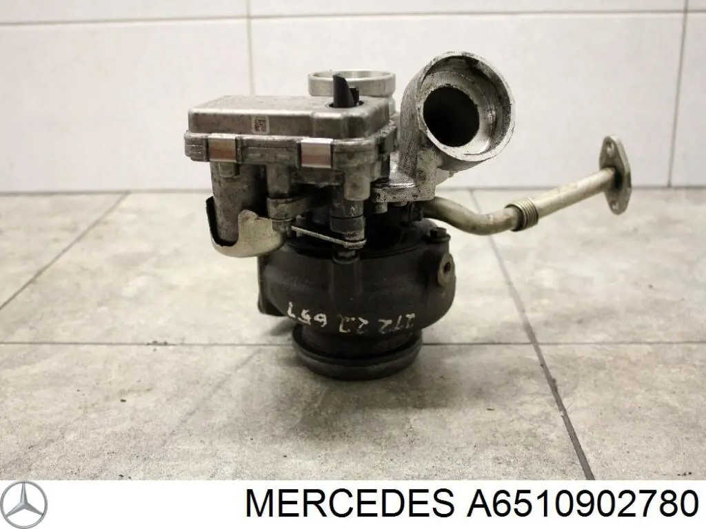 A6510902780 Mercedes Turbina