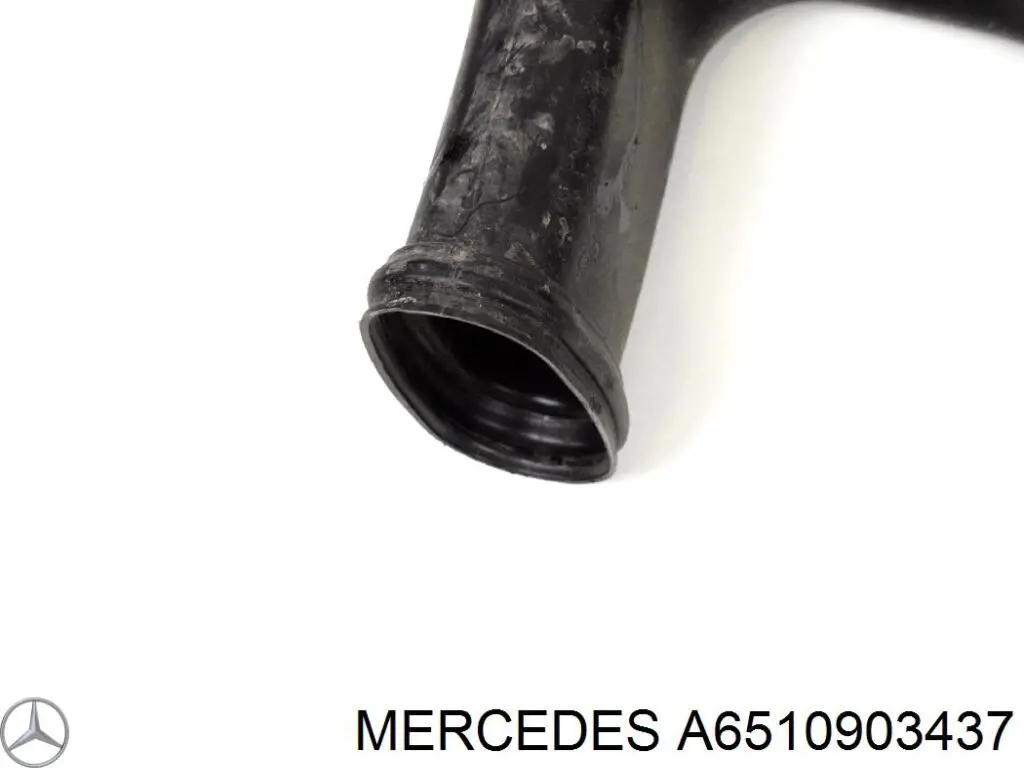 Do koszyka A6510903437 Mercedes Króciec powietrza, wlot filtra powietrznego