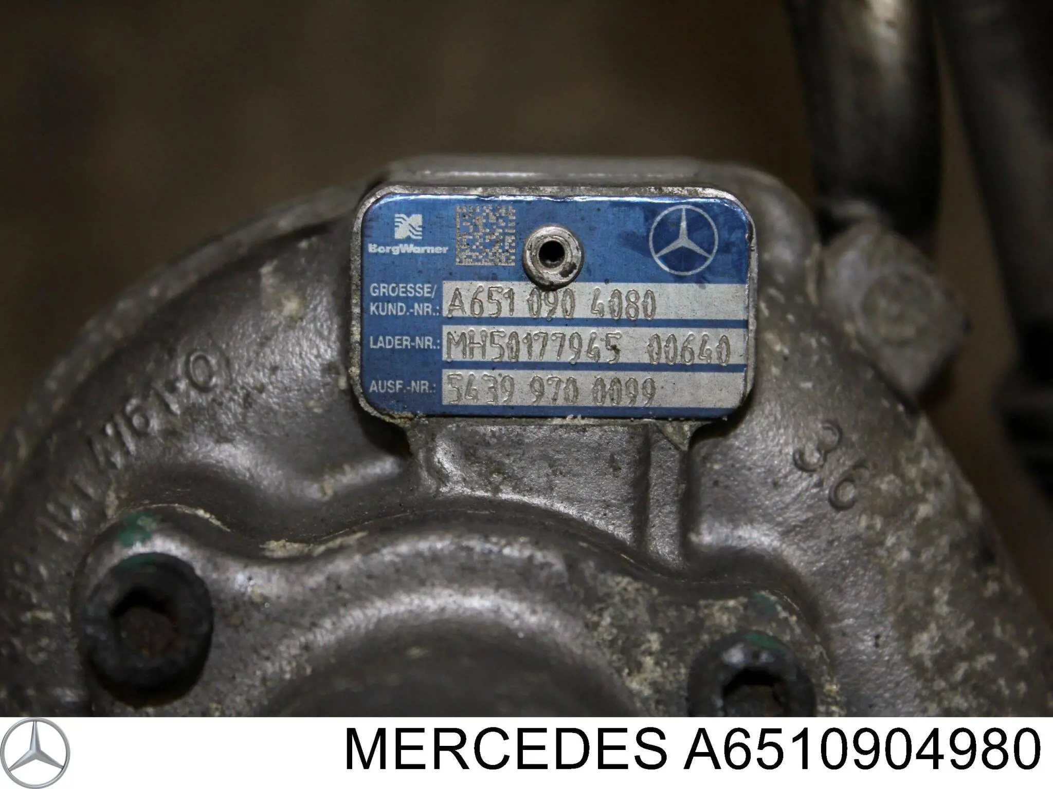 6510904980 Mercedes Turbina