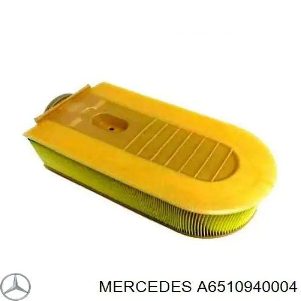 Filtr powietrza Mercedes A6510940004 cena, od 32,88 USD