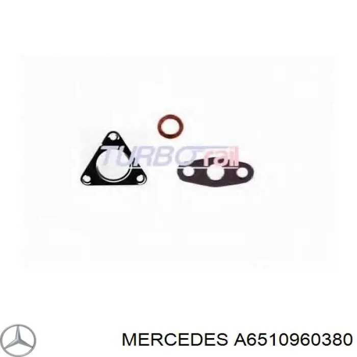 Uszczelka przewodu spływu oleju z turbiny Mercedes A6510960380 cena, od 5,73 USD
