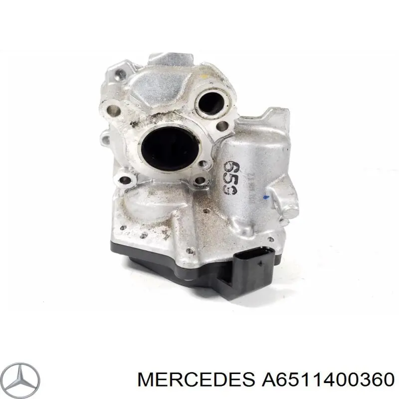 A6511400360 Mercedes Zawór recyrkulacji spalin EGR