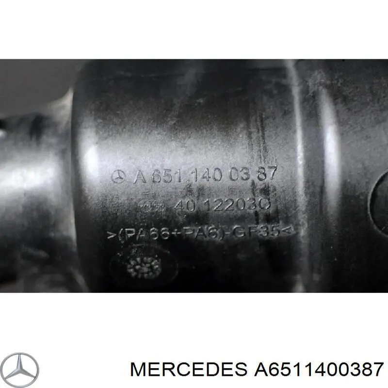 Do koszyka A6511400387 Mercedes 