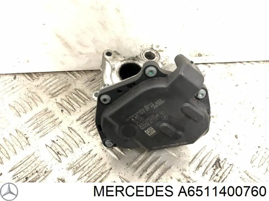 Zawór recyrkulacji spalin EGR Mercedes A6511400760