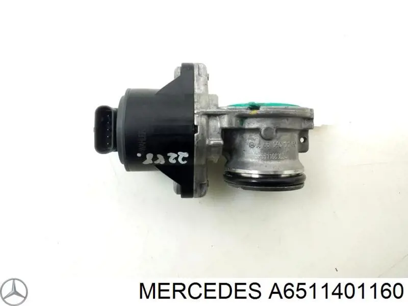 A6511401160 Mercedes Zawór recyrkulacji spalin EGR
