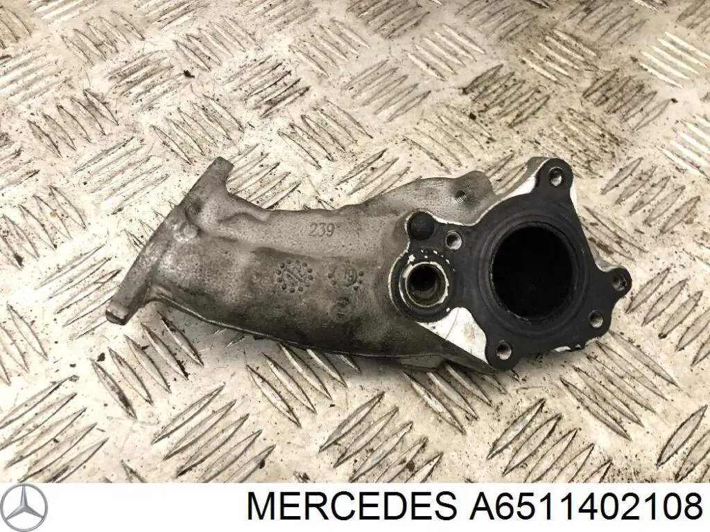 Króciec układu recyrkulacji spalin Mercedes A6511402108 cena, od 93,64 USD