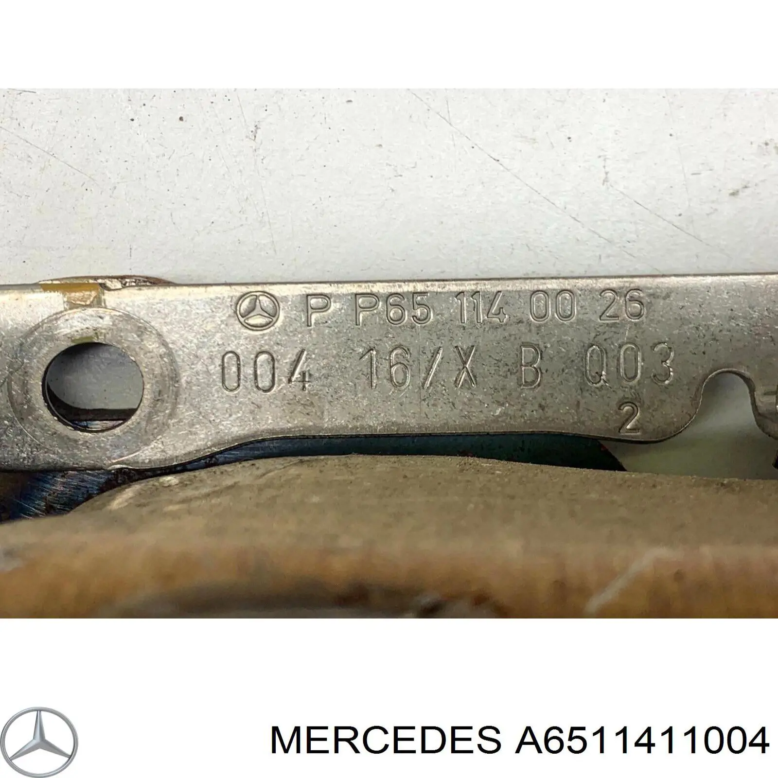A6511411004 Mercedes Króciec układu recyrkulacji spalin