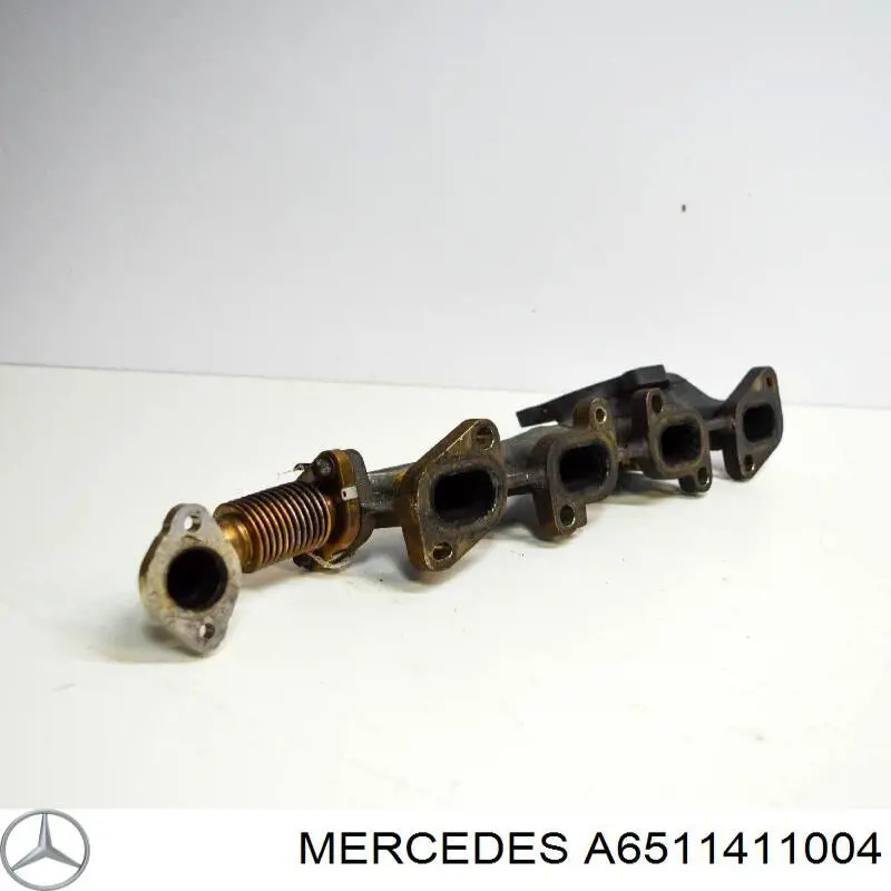 Do koszyka A6511411004 Mercedes Króciec układu recyrkulacji spalin